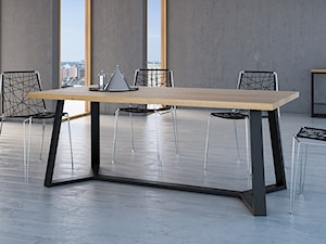 VERTICO industrialny, minimalistyczny stół od take me HOME - zdjęcie od take me HOME.
