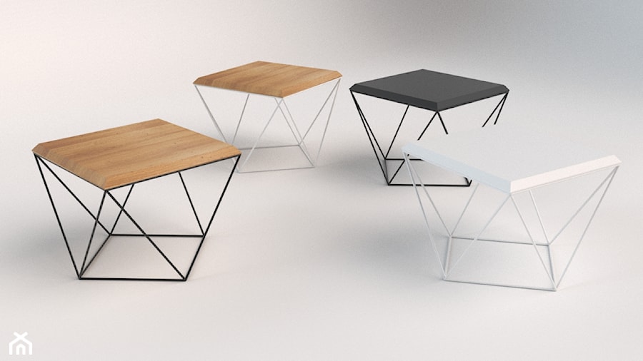 TULIP minimalistyczny, skandynawski stolik kawowy - zdjęcie od take me HOME.