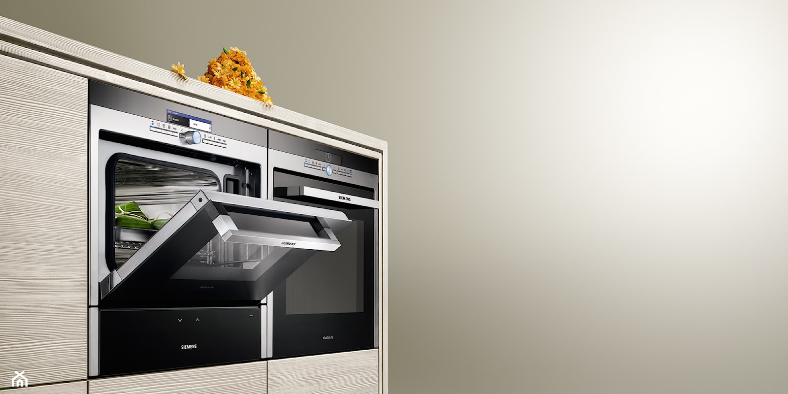 Piekarniki i kuchenki mikrofalowe - Kuchnia - zdjęcie od Siemens - Homebook