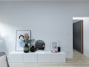 Mieszkanie w Poznaniu 03 - Salon, styl minimalistyczny - zdjęcie od JSM Architektura Wnętrz