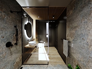 Łazienka w Grudziądzu - Łazienka, styl nowoczesny - zdjęcie od Malooka Studio