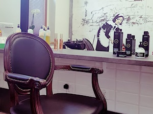 Salon Fryzjerski w kamienicy z 1902r. - Wnętrza publiczne, styl vintage - zdjęcie od Monika Design Monika Ruta-Zygiel