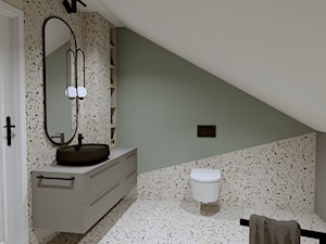 łazienka z wanną w zabudowie / Studio Projektowe Łowicz - zdjęcie od Studio Projektowe Łowicz