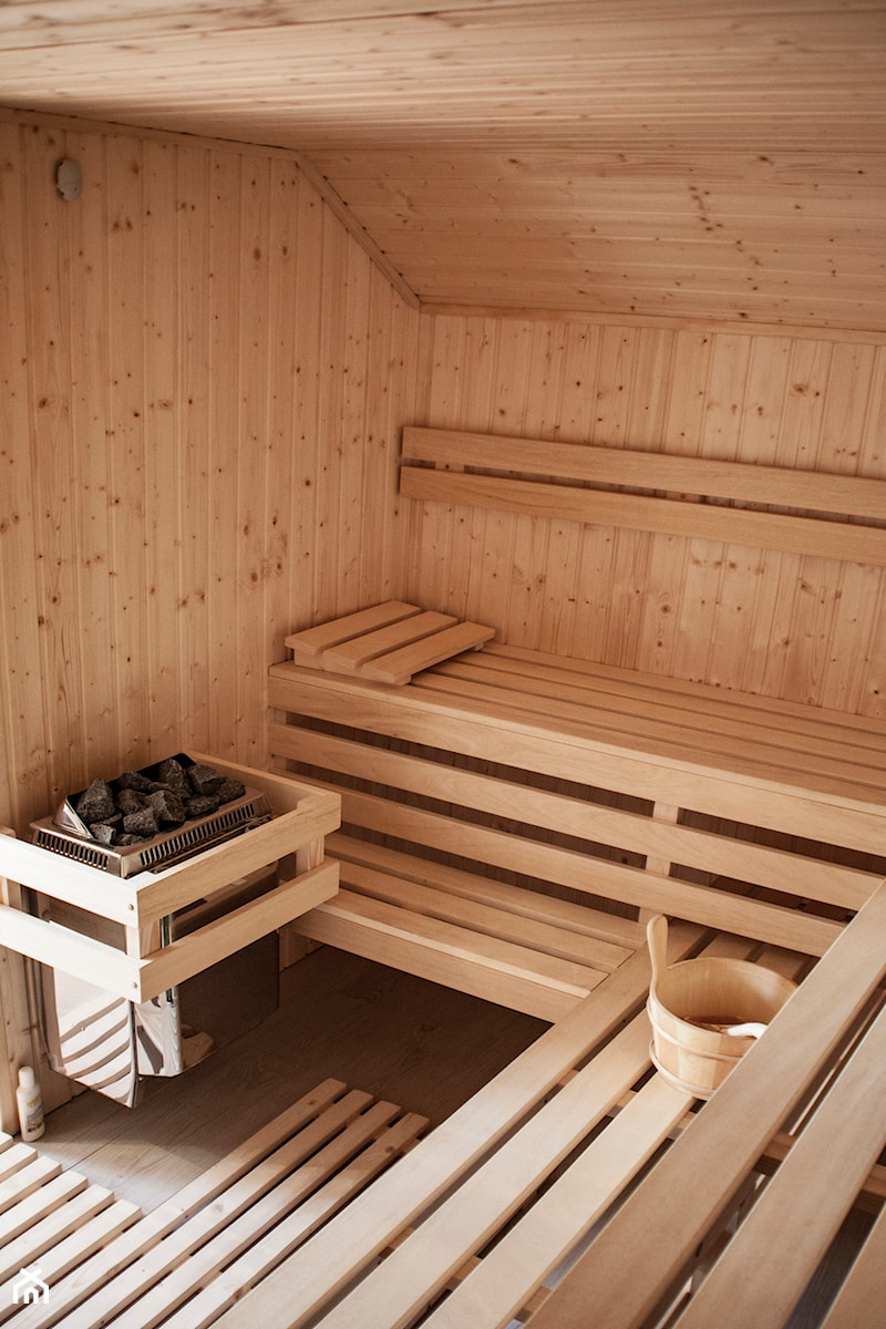 łazienka z sauną - zdjęcie od Studio Projektowe Łowicz