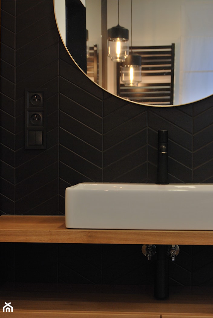 łazienka z prysznicem i wanną wolnostojącą - zdjęcie od Studio Projektowe Łowicz - Homebook
