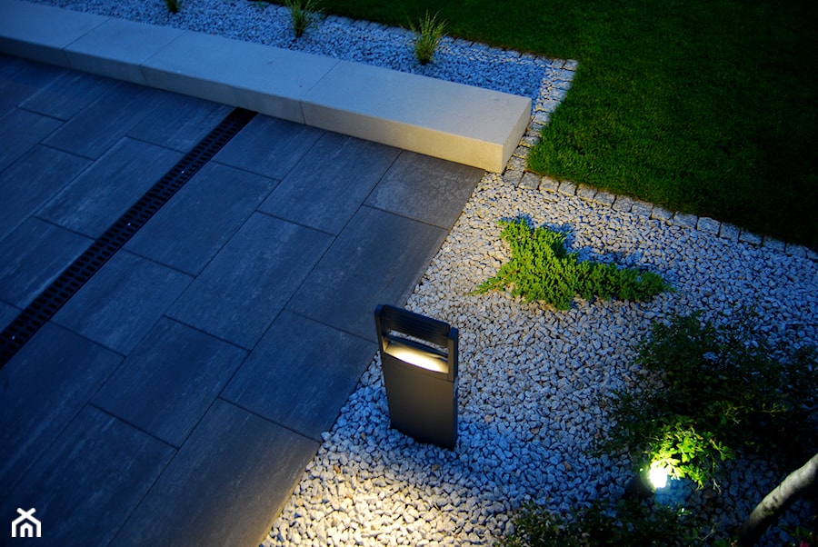 oświetlenie dookoła domu - zdjęcie od Studio Projektowe Łowicz