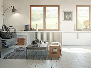 T-Passive Classic - klasyczne okna do każdego domu - Salon, styl nowoczesny - zdjęcie od BUDVAR