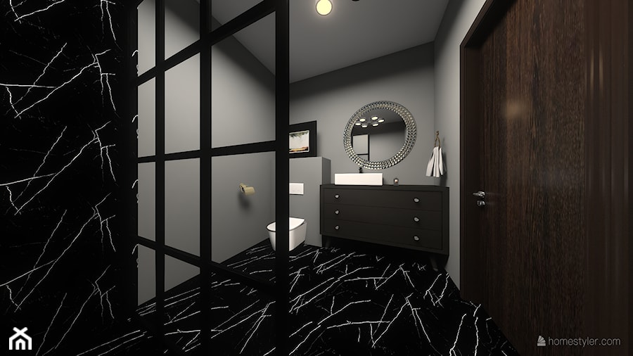 łazienka w stylu loft - zdjęcie od Izabela Gromek