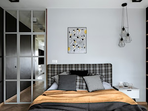 MIESZKANIE 65 m2 PORT PRASKI - projekt wnętrz - Sypialnia, styl nowoczesny - zdjęcie od MASZ ARCHITEKCI
