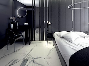 Sypialnia w stylu glamour - zdjęcie od DNA architekci