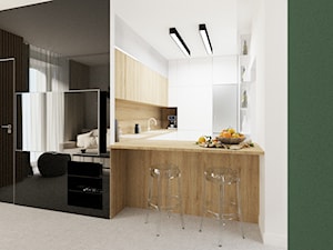 Mieszkanie w Gliwicach - Salon, styl nowoczesny - zdjęcie od DNA architekci