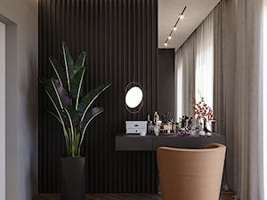 Luksusowy apartament - Sypialnia, styl nowoczesny - zdjęcie od Happens.design