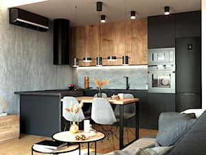 Mieszkanie dla pary - Kuchnia, styl nowoczesny - zdjęcie od Happens.design