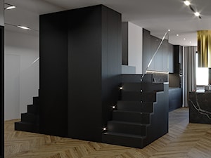 Luksusowy apartament - Hol / przedpokój, styl nowoczesny - zdjęcie od Happens.design