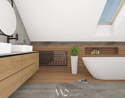 Nowoczesna łazienka - zdjęcie od Projektowanie i Aranżacja Wnętrz Marta Dalecka - Homebook