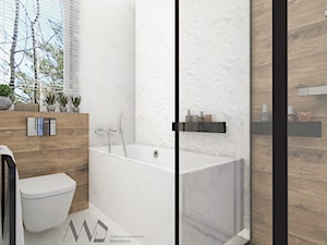 Łazienka w stylu skandynawskim - zdjęcie od Projektowanie i Aranżacja Wnętrz Marta Dalecka