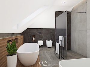 Nowoczesna łazienka - zdjęcie od Projektowanie i Aranżacja Wnętrz Marta Dalecka