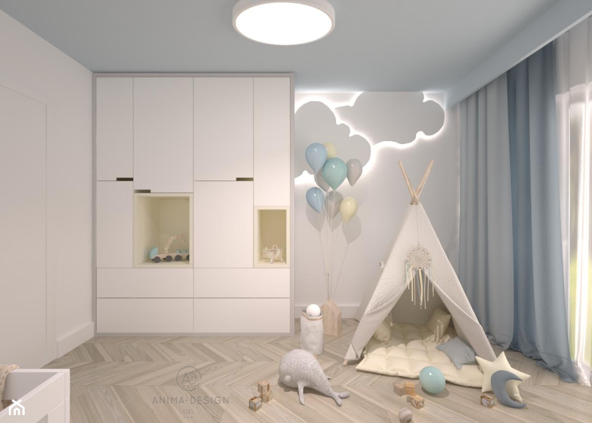 'Pokój pod chmurką' - zdjęcie od ANIMA-DESIGN Kids - Homebook