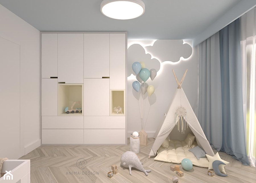 'Pokój pod chmurką' - zdjęcie od ANIMA-DESIGN Kids