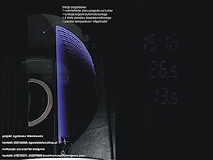 Księżycowe lustro nieskończoności - Łazienka, styl nowoczesny - zdjęcie od Grupa Concept 3d designers