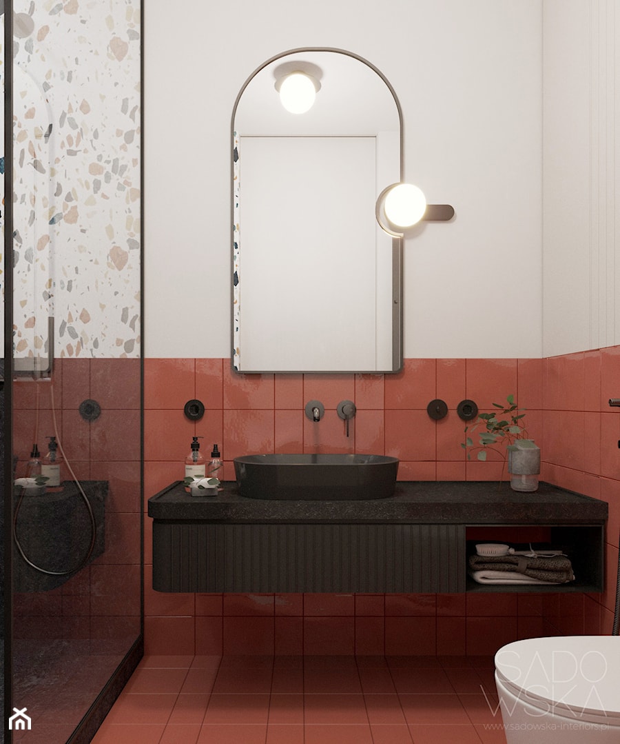 łazienka z pazurem - Łazienka, styl nowoczesny - zdjęcie od sadowska-interiors