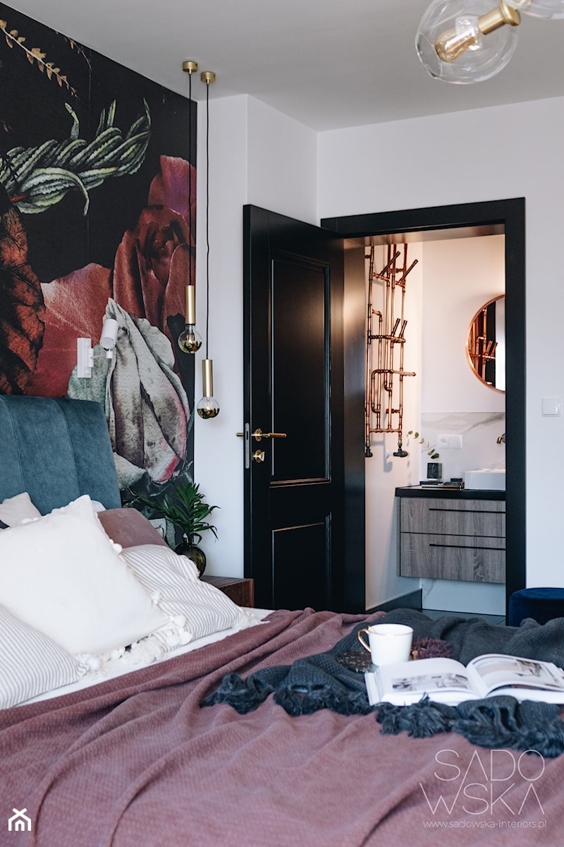 Romantyczna sypialnia - zdjęcie od sadowska-interiors