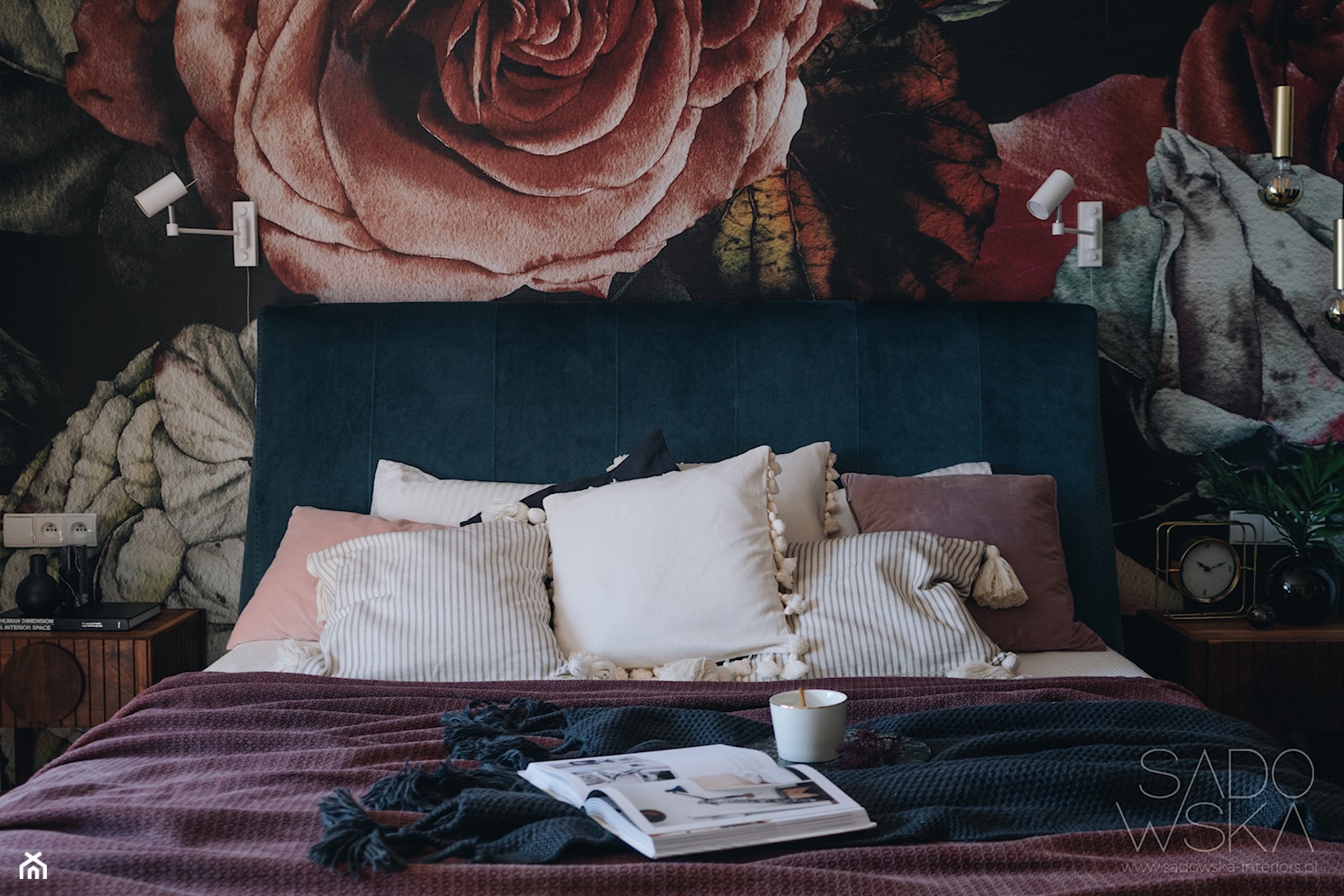 Romantyczna sypialnia - zdjęcie od sadowska-interiors - Homebook