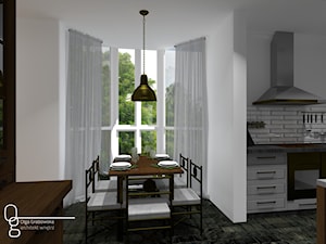 Stół w kuchni - zdjęcie od Olga Grabowska - Architekt Wnętrz