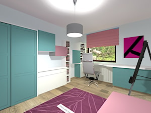 Mieszkanie dla rodziny z dwójką dzieci - Pokój dziecka, styl nowoczesny - zdjęcie od Olga Grabowska - Architekt Wnętrz