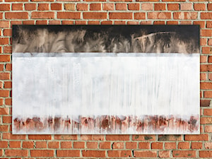 Ręcznie malowany obraz Horyzont zmian - 70x120 cm - zdjęcie od Studio Plama - Agnieszka Potocka-Makoś