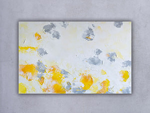 Ręcznie malowany obraz "Lato" 70x100 cm - zdjęcie od Studio Plama - Agnieszka Potocka-Makoś