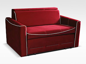 Czerwona sofa dwuosobowa IZA BIS - zdjęcie od zpuh.meblomar