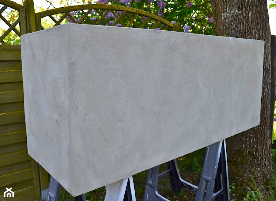 Donica imitacja betonu (z laminatu, włókna szklanego) - zdjęcie od Impero - donice na wymiar
