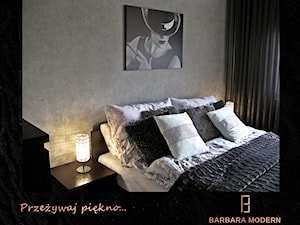 Modernizacja sypialni w bloku w Częstochowie. - zdjęcie od BARBARA MODERN - Nowoczesne Wnętrza. Barbara Liberska