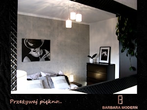 Modernizacja sypialni w bloku w Częstochowie. - zdjęcie od BARBARA MODERN - Nowoczesne Wnętrza. Barbara Liberska