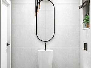 Minimalistyczna Toaleta - Łazienka, styl minimalistyczny - zdjęcie od Archinova Studio