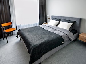 Mieszkanie w Warzymicach - Sypialnia, styl nowoczesny - zdjęcie od Archinova Studio