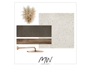 Moodboard Łazienka Whisper Bronze - zdjęcie od MW concept