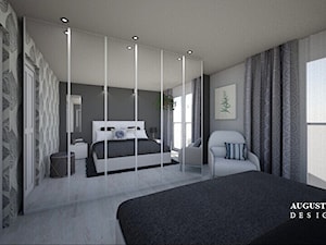 SYPIALNIA II - Sypialnia, styl nowoczesny - zdjęcie od Augustyn Design