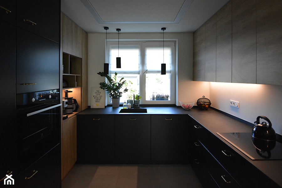 dom 154m2 - Kuchnia, styl nowoczesny - zdjęcie od a3projektowaniewnetrz