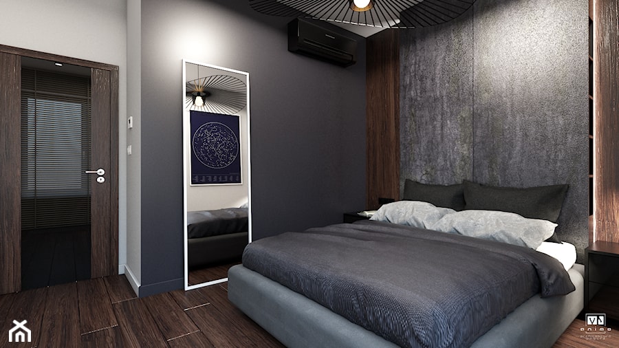 Sypialnia, styl nowoczesny - zdjęcie od MJanimo architektura wnętrz