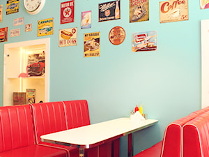 Restauracja "Jerry's Burger" - Wnętrza publiczne, styl vintage - zdjęcie od OSOM.