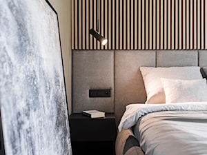 OSTRÓDZKA - Sypialnia, styl minimalistyczny - zdjęcie od KAEL Architekci