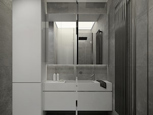 WORONICZA - Średnia bez okna łazienka, styl nowoczesny - zdjęcie od KAEL Architekci