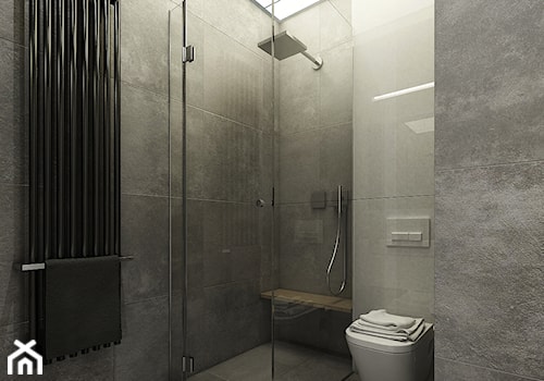 WORONICZA - Średnia łazienka, styl minimalistyczny - zdjęcie od KAEL Architekci