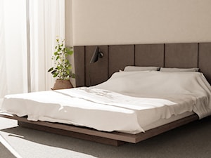 Sypialnia w drewnie - zdjęcie od Hard Design