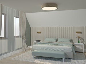 Dom w klasycznym stylu - Sypialnia, styl nowoczesny - zdjęcie od M DESIGN - projektowanie i aranżacja wnętrz