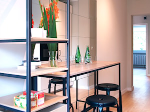 Dwupokojowe mieszkanie w Raciborzu - Kuchnia, styl nowoczesny - zdjęcie od nanoSTUDIO