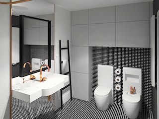 łazienka inspirowana Art Deco