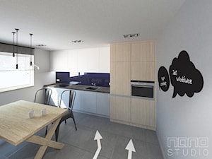 mieszkanie w Ponięcicach - Kuchnia, styl industrialny - zdjęcie od nanoSTUDIO